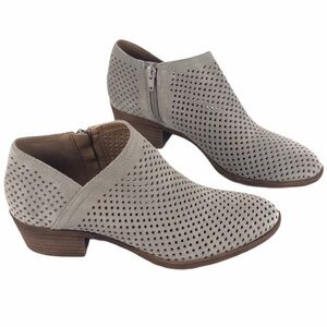 Lucky Brand LP-Baylah2 Leather Ankle Booties Boots